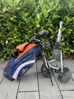 Prodám juniorský golfový set US Kids Golf, 51" + vozík