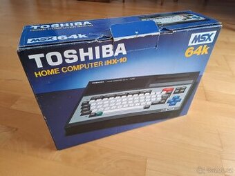 MSX Toshiba HX10 + originál obal
