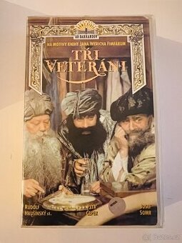 Tři Veteráni - AB Barrandov 1995 VHS videokazeta
