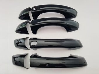 ČIERNE klučky / krytky klučiek - ŠKODA VOLKSWAGEN SEAT