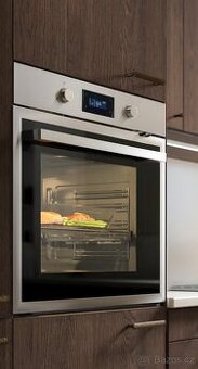 Vestavná trouba IKEA 700 celonerezová s pyrolýzou