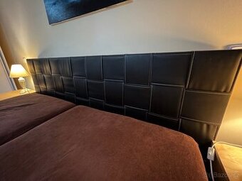Manželská postel s úložným prostorem 200x180x40