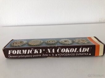retro formicky na cokoladu
