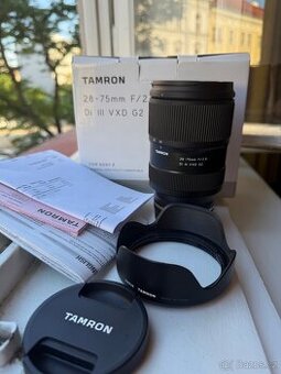 Tamron 28-75 mm f/2,8 Di III VXD G2 pro Sony FE objektiv
