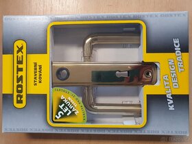 Dveřní kování PREMIO Rostex zlaté klíč