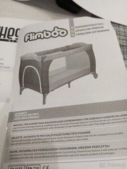 cestovní dětská postýlka