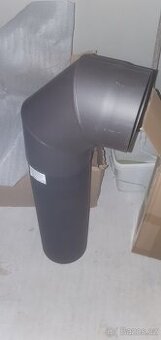 Kouřovod NOVÝ 180mm a koleno 180 / 90 krb, kamna, kotel