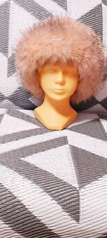 LUXUSNÍ KOŽEŠINOVÁ TEPLÁ ČELENKA - 1