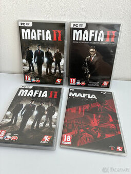 Použité PC hry série Mafia CZ
