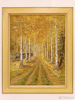 3 Obrazy Josef Duchoň, Vysočina olej 51x61