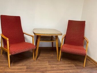 Křesla a stolek Ton