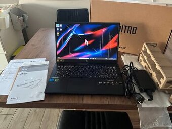 NEVYUŽITÝ HERNÍ Acer Záruka 8/2027-RTX4050-i5 13420H-SSD1TB