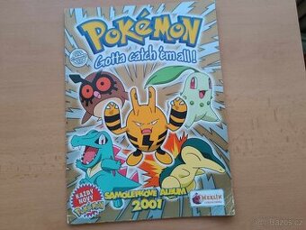 Pokemon samolepky Merlin do nálepkového alba(2. generace)