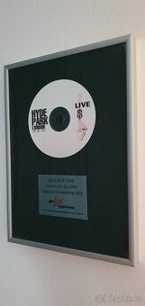 Live 8 plaketa, obraz