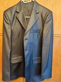 Pánský vlněný (80%) oblek CARDEN CALIPSO + košile