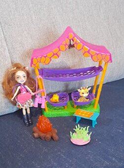 Panenka Mattel enchantimals jdeme tábořit