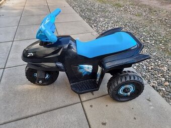 Dětská elektrická tříkolka Loko-toys, 6v-8w modrá.