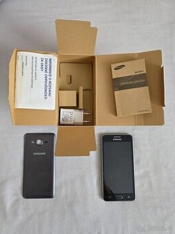 Samsung Galaxy Grand Prime – šedý, krabice + příslušenství