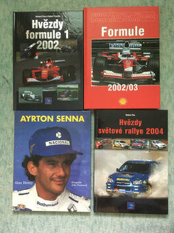 Knihy o F1 a rallye