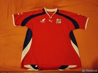 Fotbalový dres české reprezentace 2000 - 2002