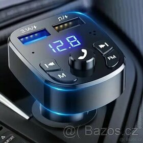 Bluetooth nabíječka do auta FM transmitter do auta