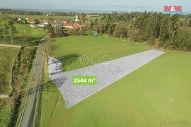 Prodej pozemku k bydlení, 2544 m², Hošťalovice