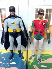 Hot toys 1966 Batman a Robin MMS218 a MMS219