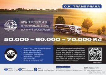 Řidič MKD v OK Trans Praha