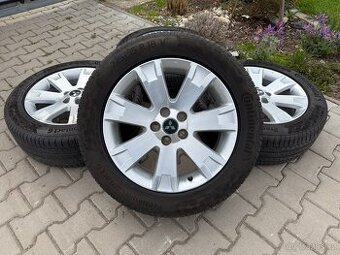 4x al kola 5x114.3 + pneu letní 225/55 R18