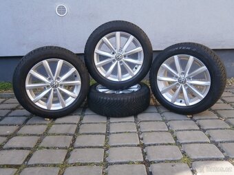 ALU KOLA 5 X 112 205 55 16 VW PASSAT ORIGINÁL