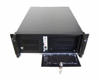 Server Case DATACOM 19" IPC 4U 975 585 mm, černý - bez zdro