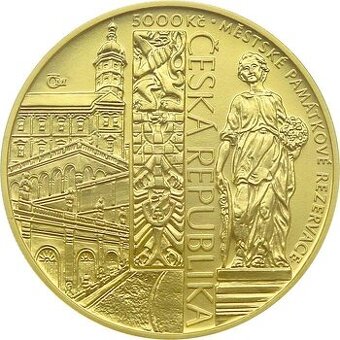 Zlatá mince 5000 Kč - MIKULOV B.K