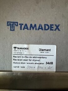 Revizní dvířka Tamdex ALU akustická RDSa 300x300x25 34dB