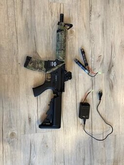 NA PRODEJ – Airsoftová zbraň CM16 Raider, Sportline, černá ⚫