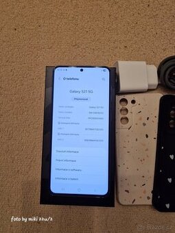 Prodám Samsung Galaxy S21 8/128gb tmavě šedý