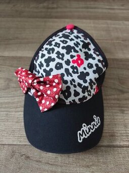Dívčí kšiltovka Minnie s mašlí - 1
