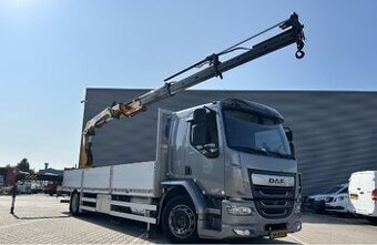 9912 DAF LF 320 FA - 4x2 – Valník + HR-Effer 175.2/C3s – EUR