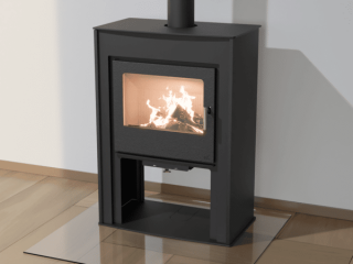 Krbová kamna s výměníkem 11KW, nová, nerozbalená