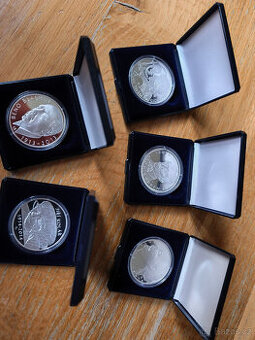 Sada 500 kč 2011 - 2015 Proof