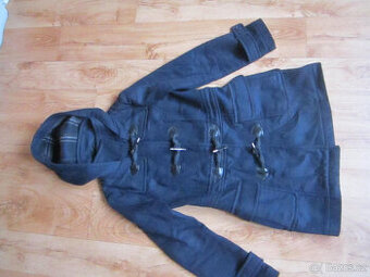 Vlněný kabát vel. M/38, tmavě modrý, výborný stav