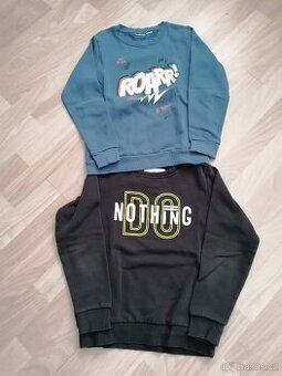 Chlapecké mikiny vel. 134/140