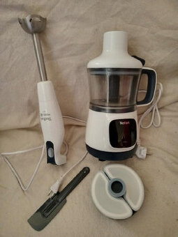 Tyčový mixér Tefal, sekáček a parní vařič 4v1