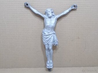 Ježíš Kristus Retro kovová soška