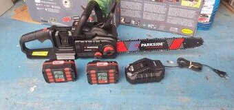 Aku prořezávací pila PPAKS 40-Li A1, 2x  4 Ah Parkside