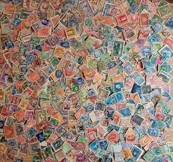 Staré známky 1000 ks