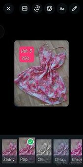 Prodej mix šaty a košilky vel XS-S