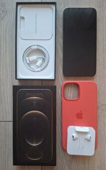 Apple iPhone 12 Pro Max 256GB Gold + sluchátka