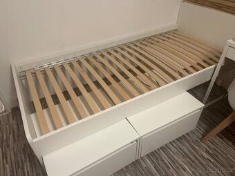 Prodám postel ikea + 3 supliky