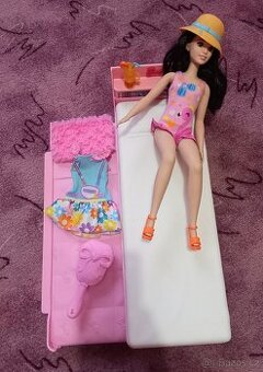 Velká Barbie s ložnicí