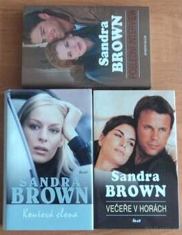 Sandra Brown 3 knihy